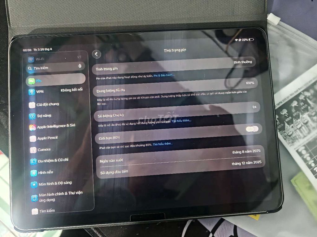 Apple iPad Air 11-inch (M3) 128GB. Mua bán Máy tính bảng tại Thành phố Thủ Đức Tp Hồ Chí Minh được đăng bởi Ngô Duy Nguyên hình 1