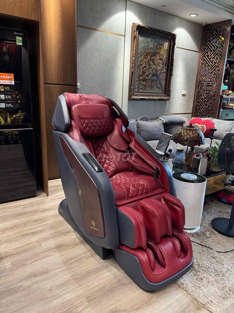 Ghế massage Oreni OR500 Da Đỏ. Mua bán Bàn ghế tại Quận Tây Hồ Hà Nội được đăng bởi Nguyễn Văn Thành hình 1