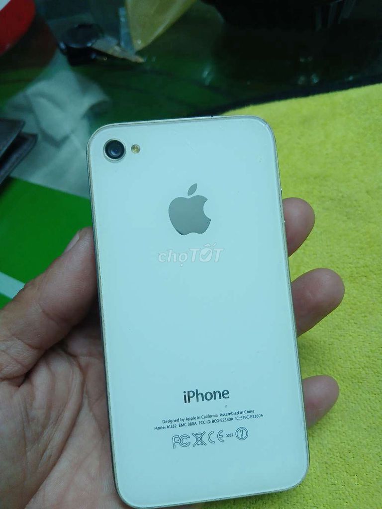 Iphone 4G, màn zin, pin cầm, chửa qua sửa chữa. Mua bán Điện thoại tại Quận Tân Phú Tp Hồ Chí Minh được đăng bởi Mr Giang hình 1