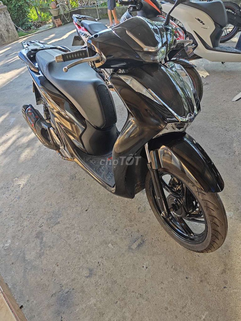 Двигатель Хонда SH 150cc 2020, черный
