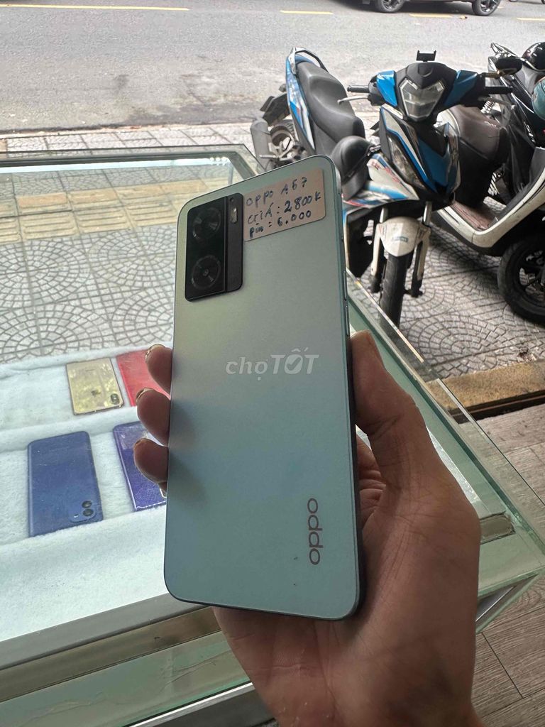 Oppo A57 4G 128GB Xanh 99%. Mua bán Điện thoại tại Quận Thanh Khê Đà Nẵng được đăng bởi Dương khánh alo 04HHT hình 1