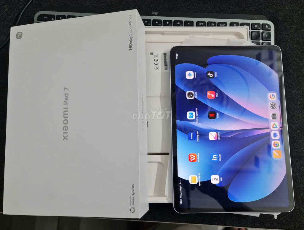 Xiaomi Pad 7 8GB/128GB Xanh Như mới. Mua bán Máy tính bảng tại Quận 5 Tp Hồ Chí Minh được đăng bởi PHAN MINH MB hình 1