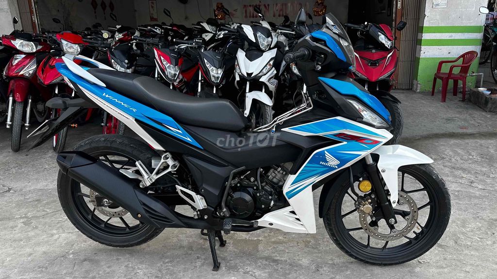 Honda Winner 150 xanh trắng 2017 ( hỗ trợ góp ). Mua bán Xe máy tại Huyện Chợ Mới An Giang được đăng bởi Cửa hàng xe Thiên Phước 2 hình 2