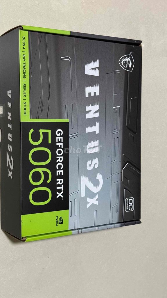 Card đồ họa MSI Ventus 2X RTX 5060 8G. Mua bán Linh kiện (RAM, Card...) tại Quận 4 Tp Hồ Chí Minh được đăng bởi Hoàn Võ hình 1