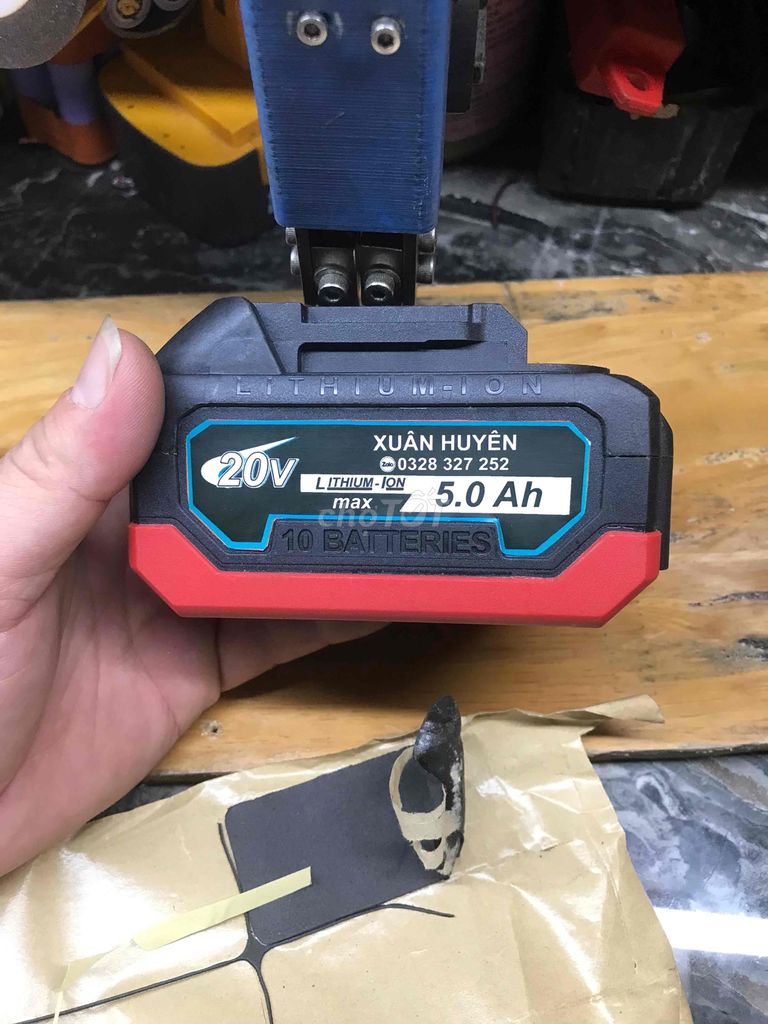 Chuyên đóng pin máy công cụ áo điều hoà
