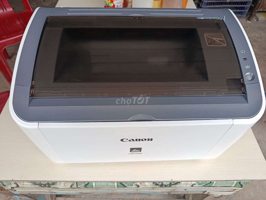 Máy in Canon LBP2900 Trắng xám. Mua bán Đồ dùng văn phòng tại Thành phố Long Xuyên An Giang được đăng bởi Nguyễn Tâm hình 1