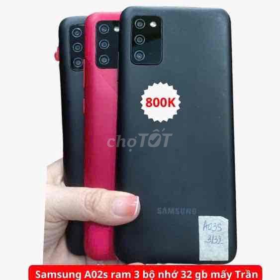 Samsung Galaxy A02 32GB Đen. Mua bán Điện thoại tại Quận Bình Tân Tp Hồ Chí Minh được đăng bởi DienThoaiTotNhat hình 1