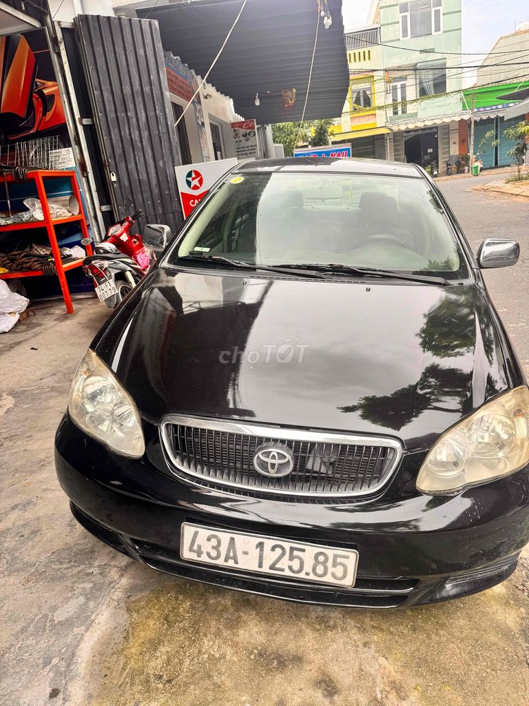Toyota Corolla Altis 2002 черный 200 тыс. км