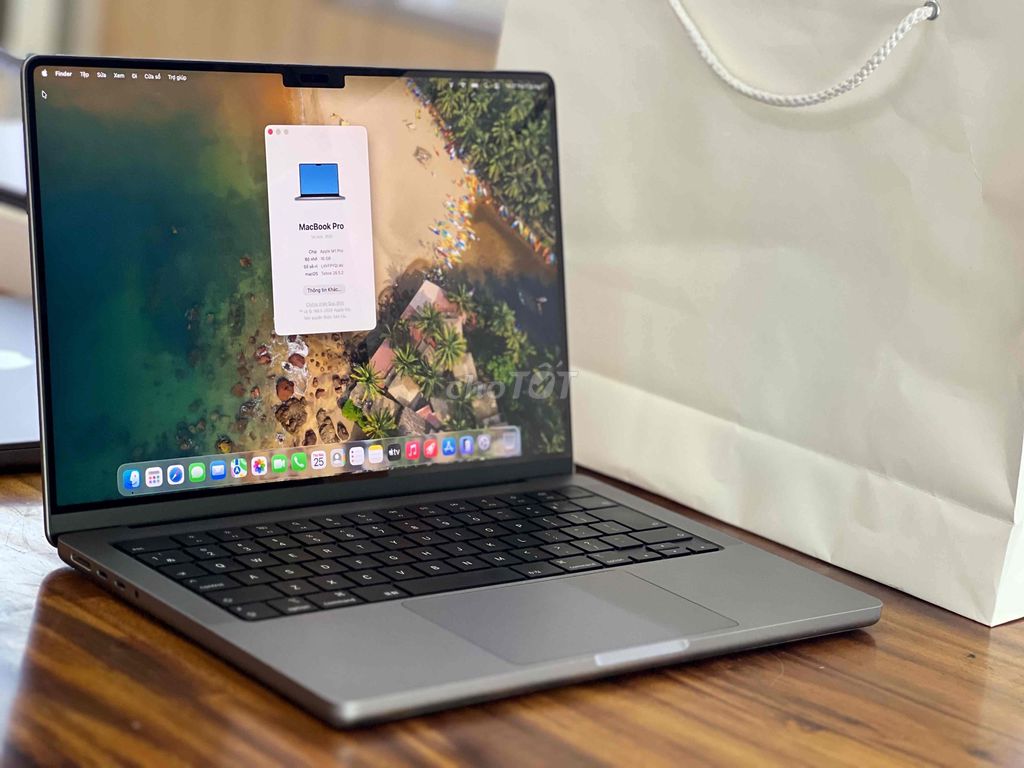 ✅MacBook Pro 14 inch 2021 M1Pro 16G/512G Màn 120hz. Mua bán Laptop tại Quận Hải Châu Đà Nẵng được đăng bởi Việt Lê hình 1