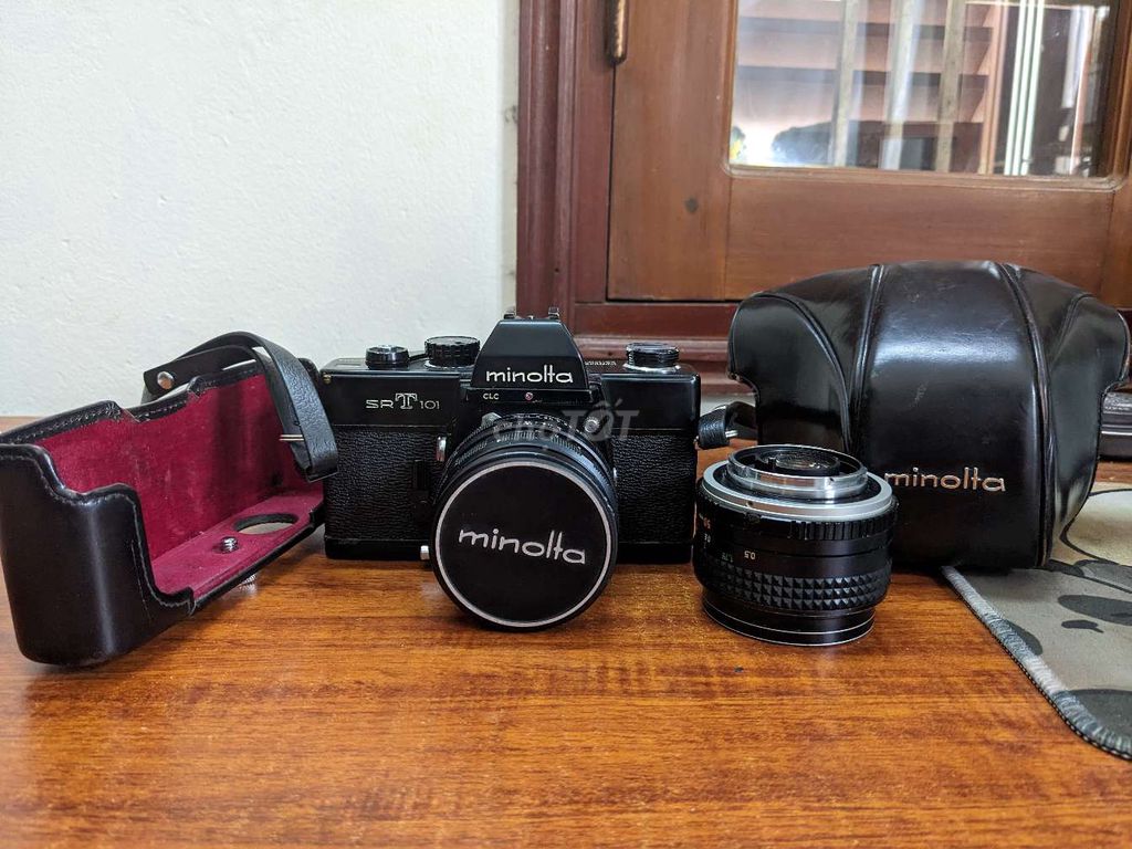 Minolta SRT101 + Lens 55mm f1.8 & 50mm f1.7. Mua bán Máy ảnh, Máy quay tại Quận Tây Hồ Hà Nội được đăng bởi Quang Phùng hình 1