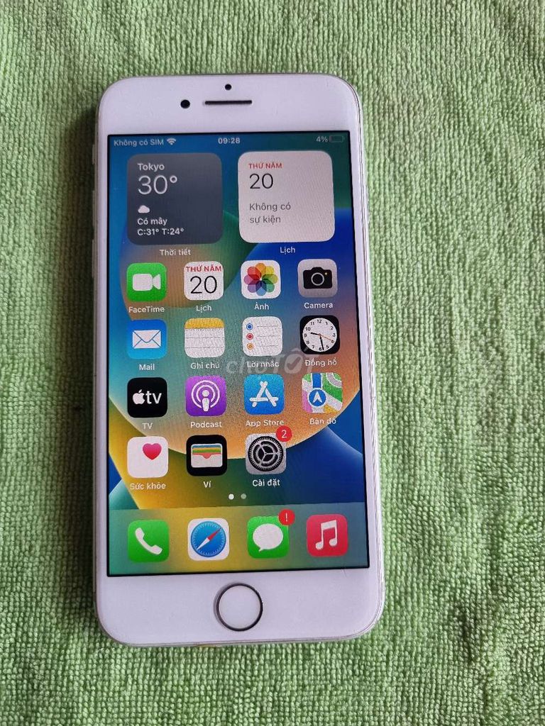 Apple iPhone 8g 64GB Trắng Đã sử dụng. Mua bán Điện thoại tại Quận Ninh Kiều Cần Thơ được đăng bởi Mua bán Điện thoại hình 1