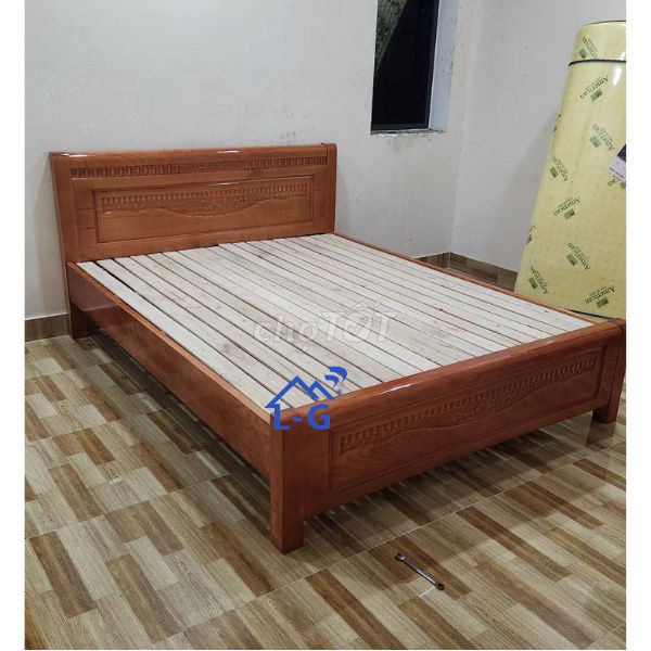 GIƯỜNG GỖ SỒI%GIƯỜNG GỖ SỒI@@GIƯỜNG GỖ SỒI!!GIƯỜNG. Mua bán Giường, chăn ga gối nệm tại Thị xã Tân Uyên Bình Dương được đăng bởi NỘI THẤT LÂM GIA PHÁT  hình 1