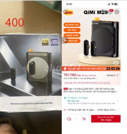 Loa trợ giảng Đen Không dây. Mua bán Tivi, Âm thanh tại Huyện Krông Búk Đắk Lắk được đăng bởi Diệp Lê hình 1