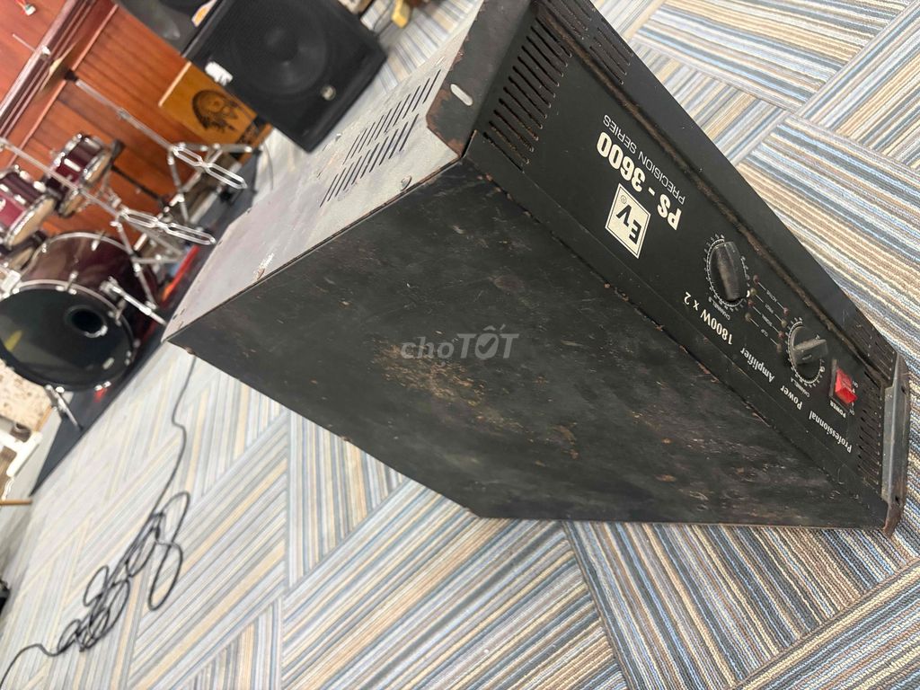 Cục đẩy công suất EV PS-3600 Đen. Mua bán Tivi, Âm thanh tại Quận Sơn Trà Đà Nẵng được đăng bởi Trịnh Xuân Tài hình 1