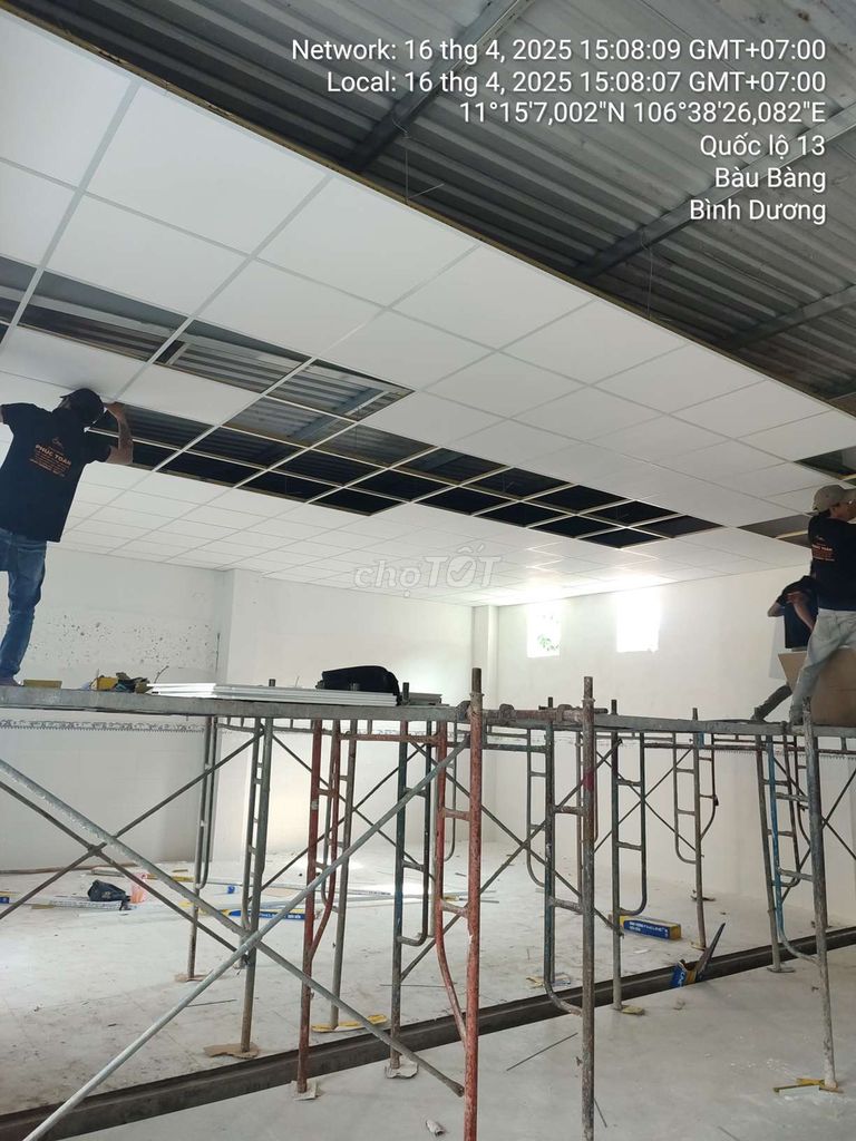 Nhận thi công trần thạch cao Trần nhựa lam sóng.. Dịch vụ tại Quận Bình Tân Tp Hồ Chí Minh được đăng bởi Phuc toan hình 5