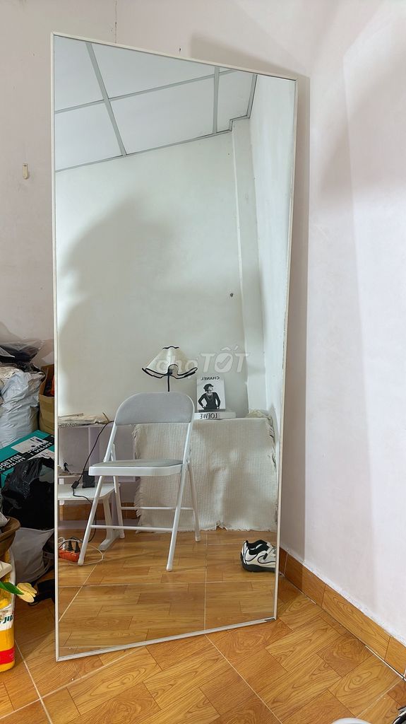 Gương soi toàn thân Gỗ 1m6x65cm Trắng. Mua bán Nội thất, đồ gia dụng khác tại Huyện Nhà Bè Tp Hồ Chí Minh được đăng bởi Hae hình 1
