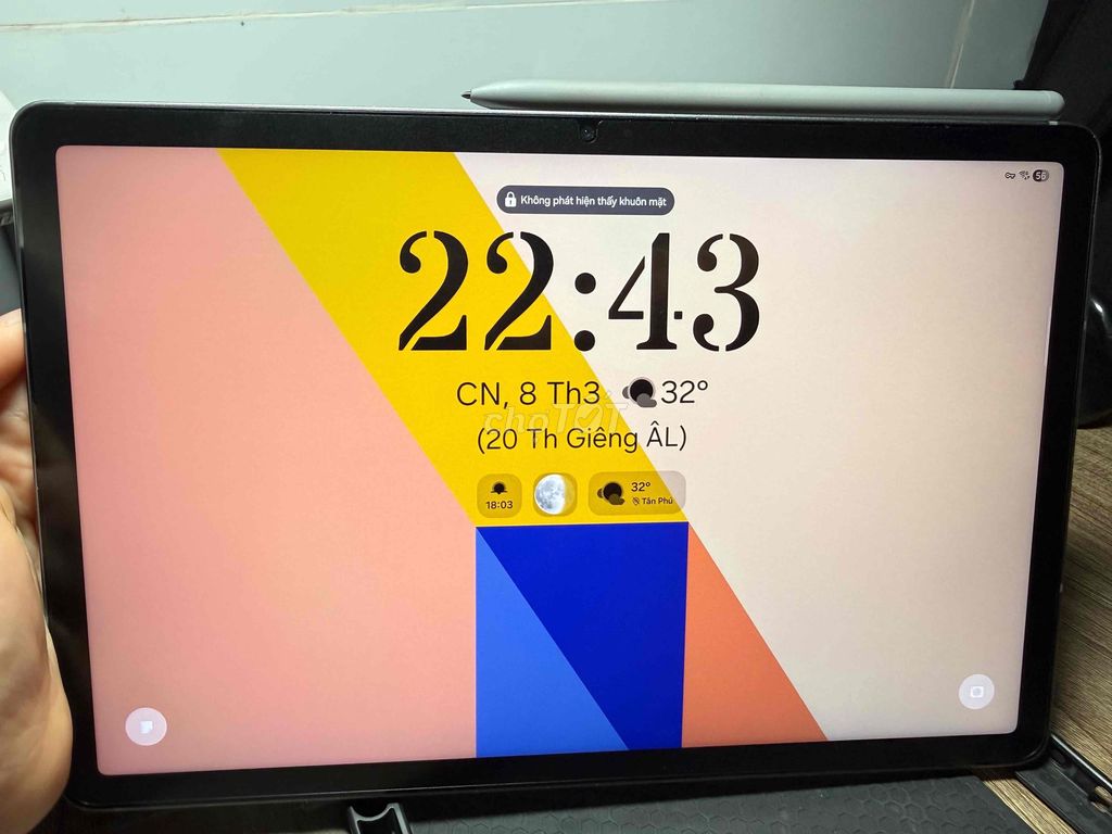 Samsung Tab S9 FE 128GB Xám. Mua bán Máy tính bảng tại Quận 7 Tp Hồ Chí Minh được đăng bởi Trân hình 1