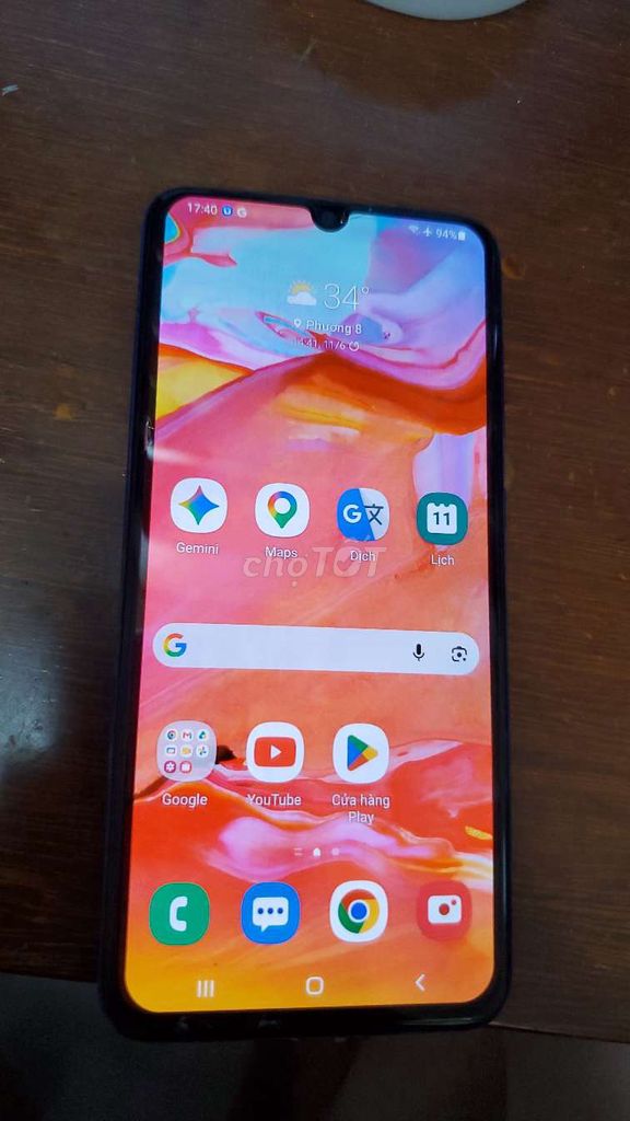 Samsung Galaxy A70 8GB 128GB Xanh. Mua bán Điện thoại tại Quận 8 Tp Hồ Chí Minh được đăng bởi dungtien33 hình 1