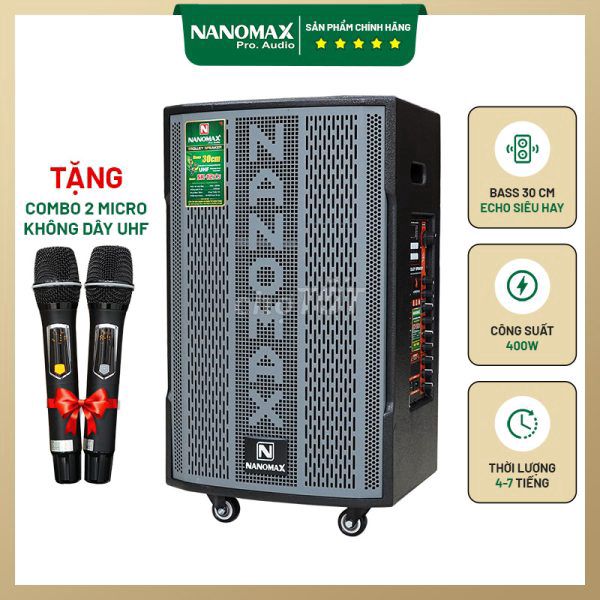 LOA KÉO GỖ 3 TẤC NANOMAX SK-12X5 (MẪU MỚI 2025). Mua bán Tivi, Âm thanh tại Quận Đống Đa Hà Nội được đăng bởi Vũ Quân hình 2