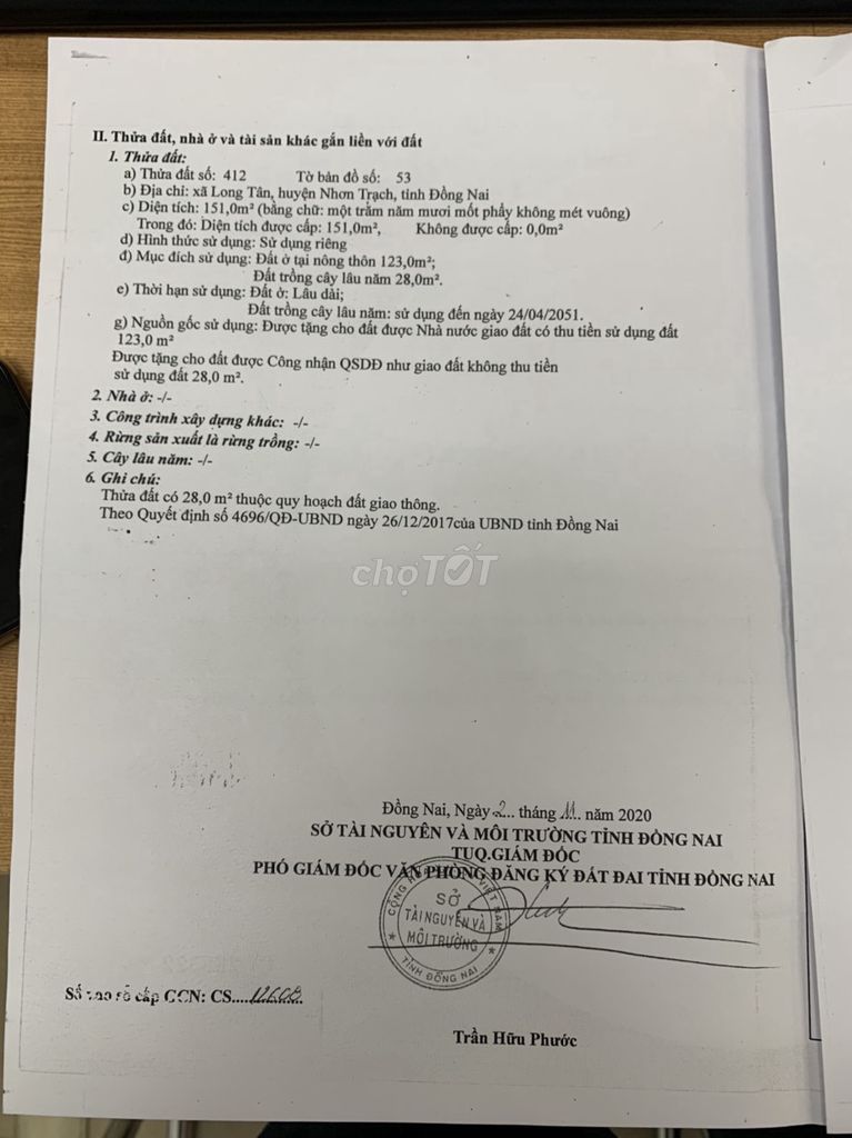 Bán đất MT Nguyễn Hữu Cảnh, Long Tân, Nhơn Trạch Cực đẹp. Mua bán đất tại Huyện Nhơn Trạch Đồng Nai được đăng bởi Lê Phương hình 1