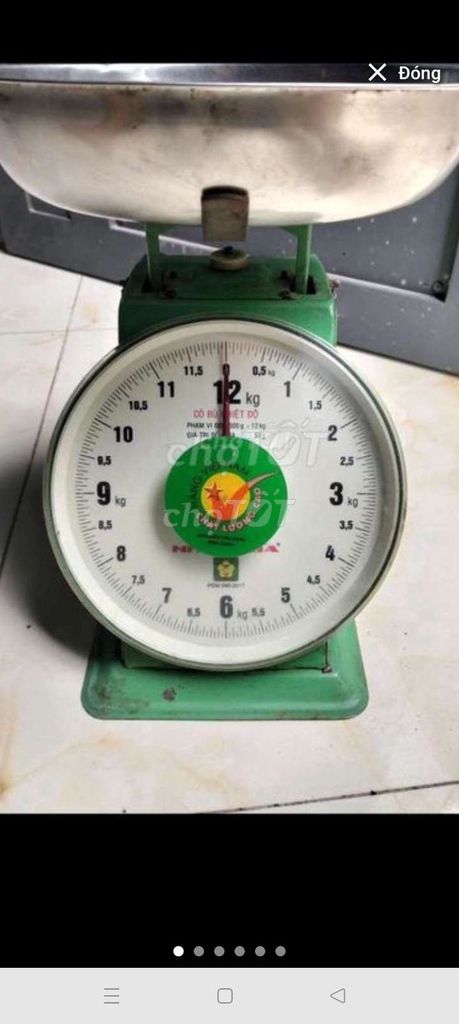 Cân đồng hồ 12kg. Mua bán Đồ chuyên dụng, Giống nuôi trồng tại Huyện Hóc Môn Tp Hồ Chí Minh được đăng bởi đồ thanh lý  hình 1
