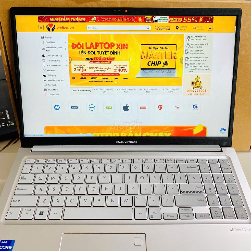 Asus Vivobook X1504ZA i7-1235U 16GB/512GB Win 11. Mua bán Laptop tại Quận Ninh Kiều Cần Thơ được đăng bởi Võ Diện hình 1