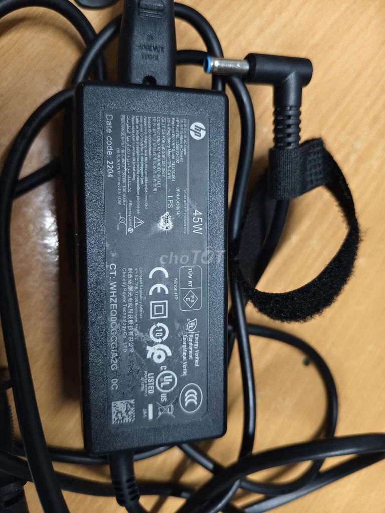 Sạc laptop HP 45W, 65W zin theo máy. Mua bán Phụ kiện (Màn hình, Chuột...) tại Thành phố Thủ Đức Tp Hồ Chí Minh được đăng bởi Tấn Dũng hình 1