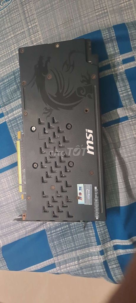 Card đồ họa MSI GTX 1060 6GB Chơi game. Mua bán Linh kiện (RAM, Card...) tại Quận 7 Tp Hồ Chí Minh được đăng bởi Lê Tuấn Tú  hình 1