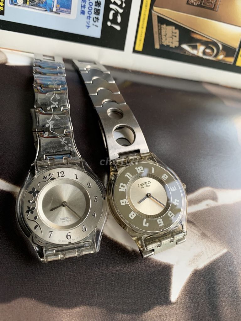 Đồng hồ Swatch Kim loại Bạc. Mua bán Đồng hồ tại Quận Tân Phú Tp Hồ Chí Minh được đăng bởi Nguyễn  hình 1