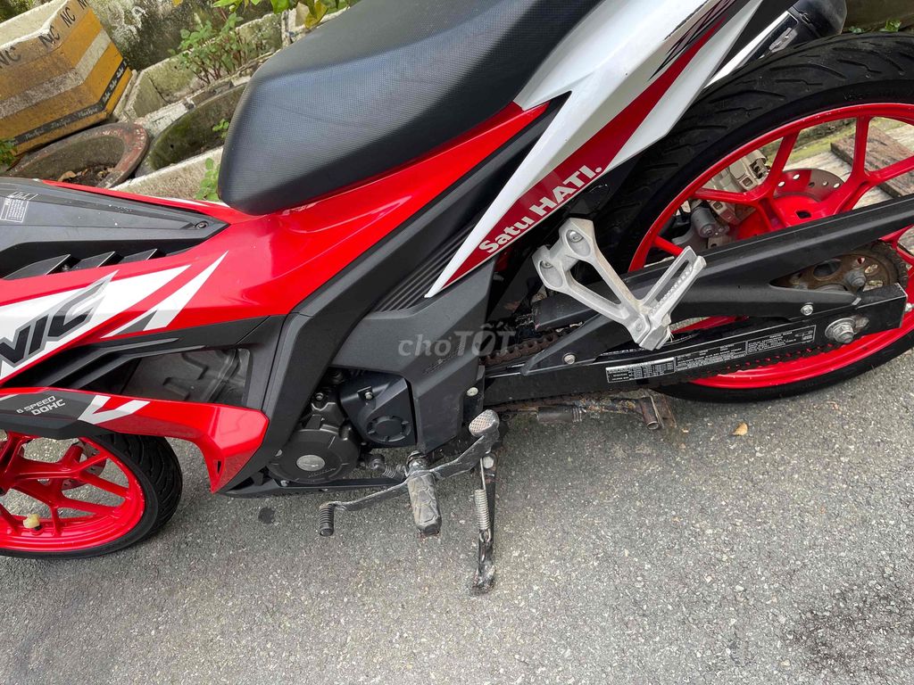 Honda Sonic 2021 Đỏ Trắng Đen 24.000 km. Mua bán Xe máy tại Quận 12 Tp Hồ Chí Minh được đăng bởi út lỏ  hình 4