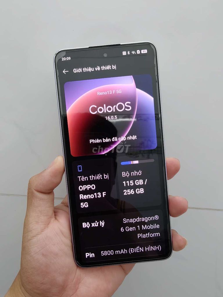 Oppo Reno 13F 5G 256GB Tím. Mua bán Điện thoại tại Thành phố Mỹ Tho Tiền Giang được đăng bởi Vin Nguyễn hình 1