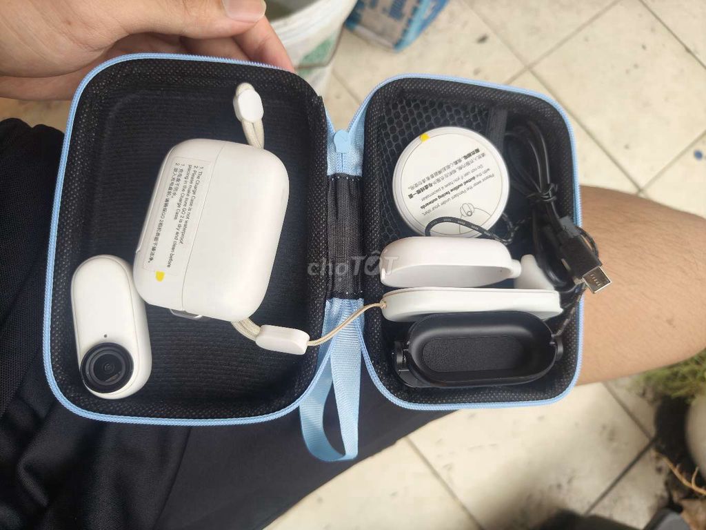 Máy quay hành động Insta360 GO 2 Trắng Đã sử dụng. Mua bán Máy ảnh, Máy quay tại Quận 7 Tp Hồ Chí Minh được đăng bởi huyggjb hình 1