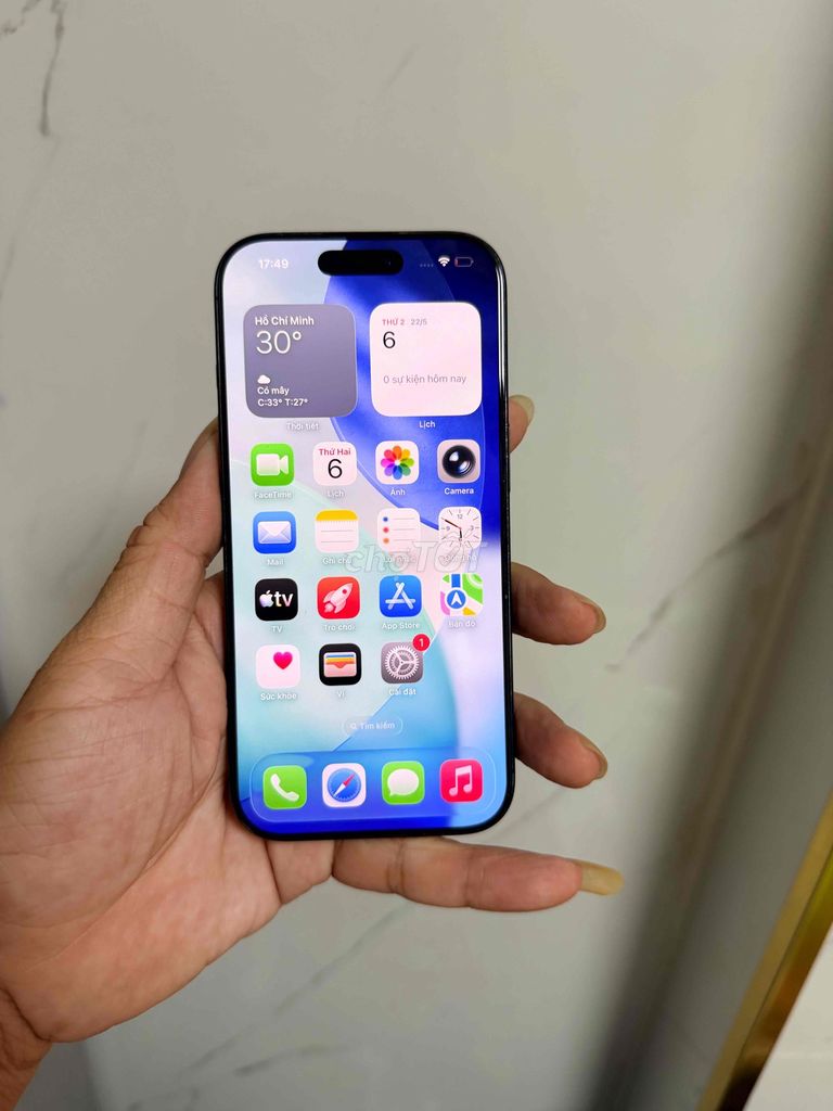 iPhone 16 Pro 128GB Đen Việt Nam 98% zin áp. Mua bán Điện thoại tại Quận 6 Tp Hồ Chí Minh được đăng bởi Ryan Huynh hình 1