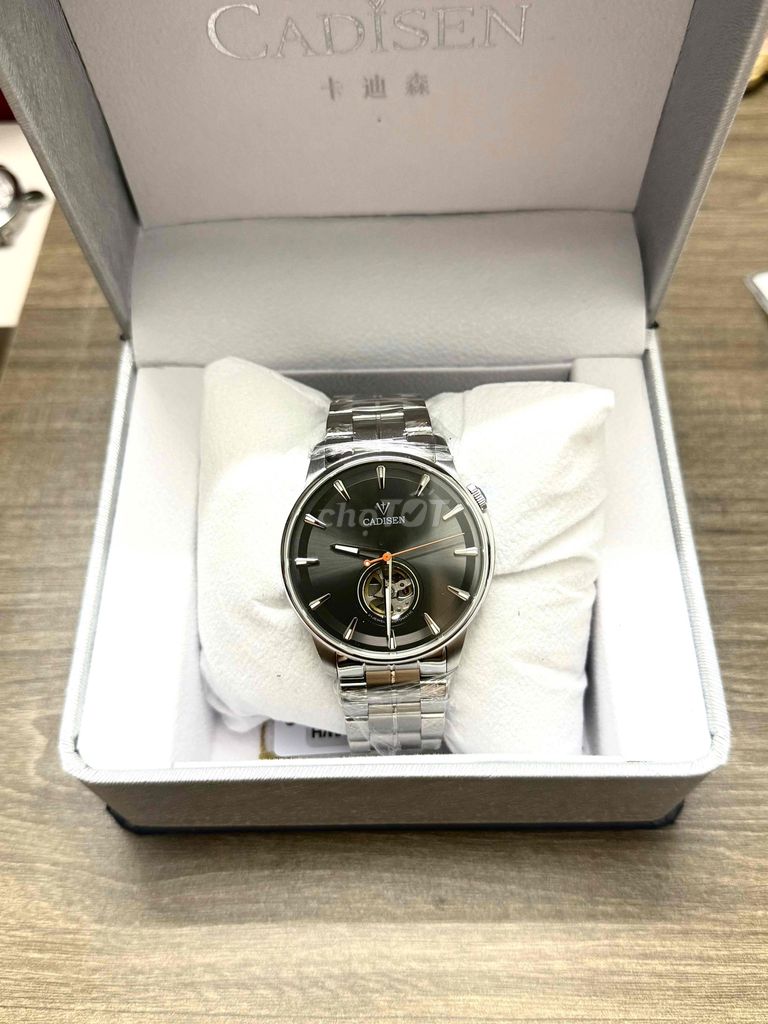 Đồng hồ CADISEN Nam 42mm Bạc. Mua bán Đồng hồ tại Quận Ngô Quyền Hải Phòng được đăng bởi linh hình 1