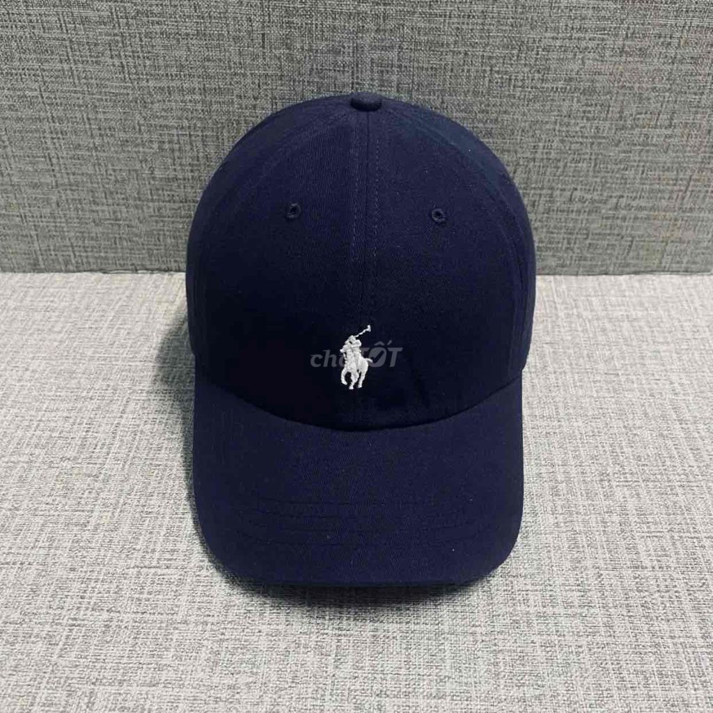 Nón Ralph Lauren Unisex Xanh navy. Mua bán Phụ kiện thời trang khác tại Huyện Cái Bè Tiền Giang được đăng bởi Trọng Thuận hình 1