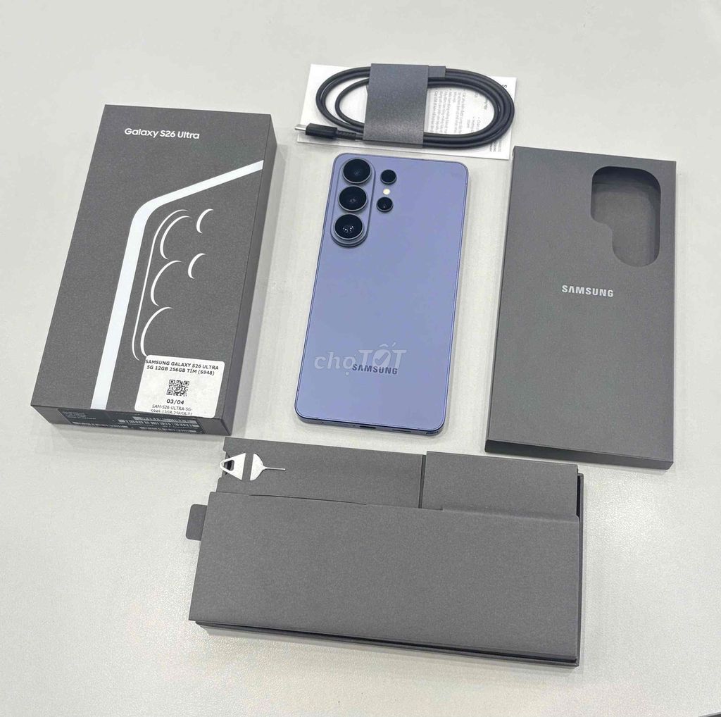 Samsung Galaxy S26 Ultra 256GB SSVN Fullbox. Mua bán Điện thoại tại Thành phố Thủ Đức Tp Hồ Chí Minh được đăng bởi HM MOBILE hình 1