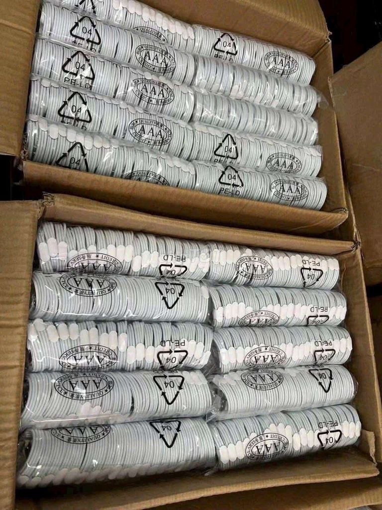 Dây sạc Apple iPhone Trắng 7k 1dây. Mua bán Phụ kiện (Màn hình, Chuột...) tại Huyện Tương Dương Nghệ An được đăng bởi Ji Tuấn hình 1