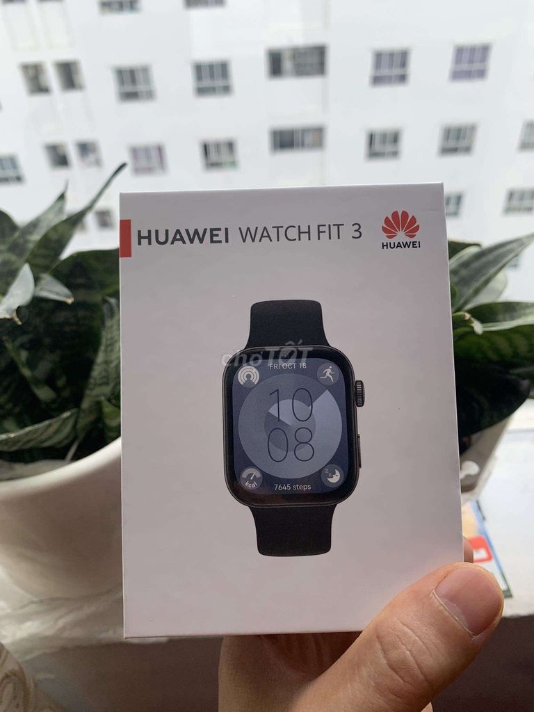 Huawei watch fit 3, đen, nguyên seal