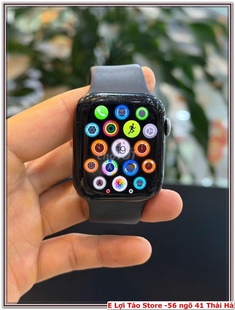 Apple Watch Series 7 Đen 45MM 82% Nguyên Zin . Mua bán Thiết bị đeo thông minh tại Quận Đống Đa Hà Nội được đăng bởi Nguyễn Tiến Lợi hình 1