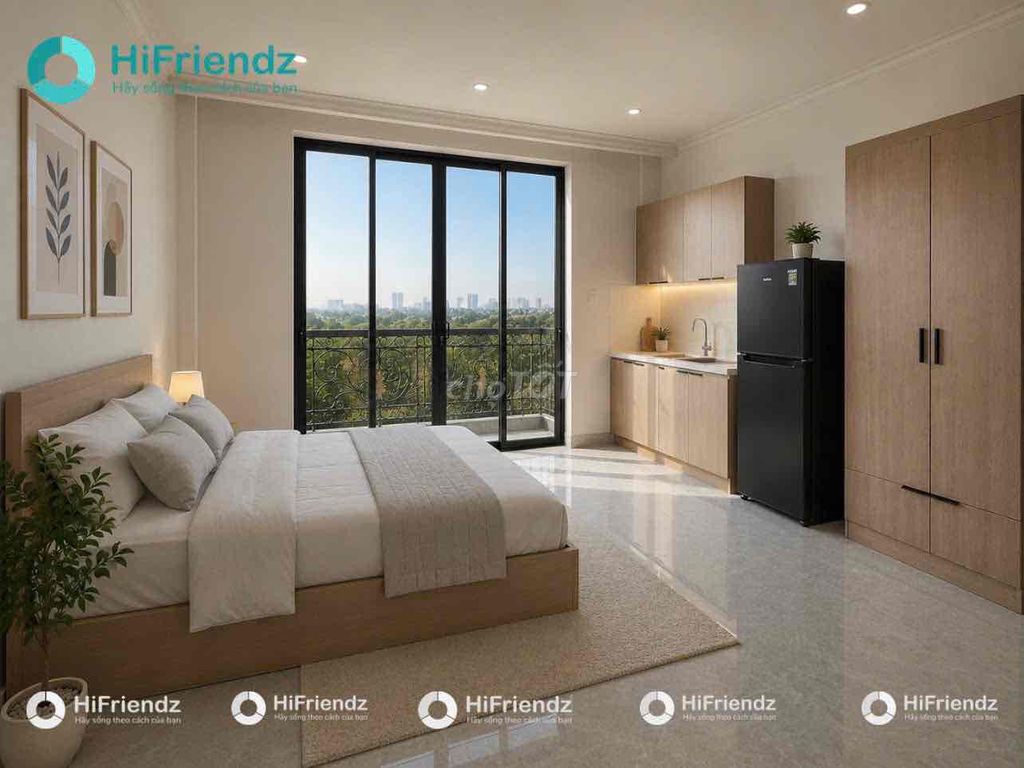 Studio Ban Công Full Nội Thất - Độc Quyền - Sát Gigamall - ĐH Luật