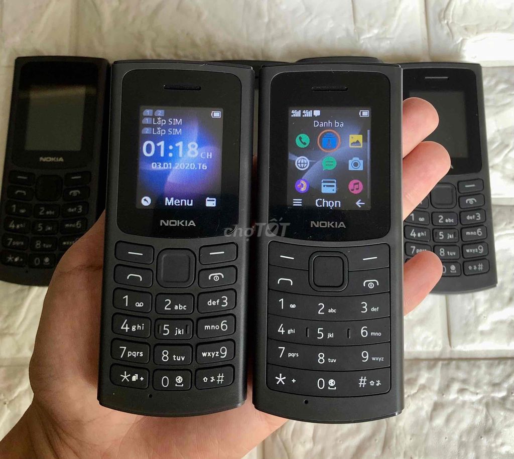 Nokia 105 và 110 ( 4G ) pin lâu,loa to,hàng mới,BH