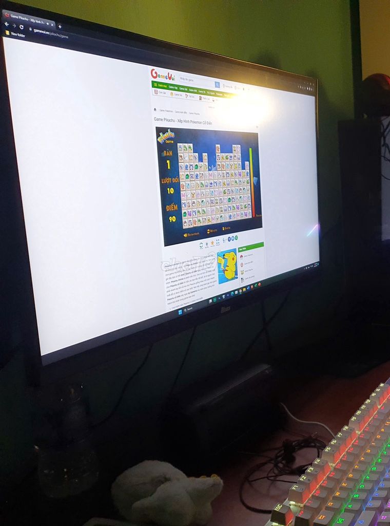 Màn  IPS 27in 2K 75hz RGB100 Atas (PN LG) full box. Mua bán Phụ kiện (Màn hình, Chuột...) tại Huyện Kim Bảng Hà Nam được đăng bởi Hung Nguyen hình 2