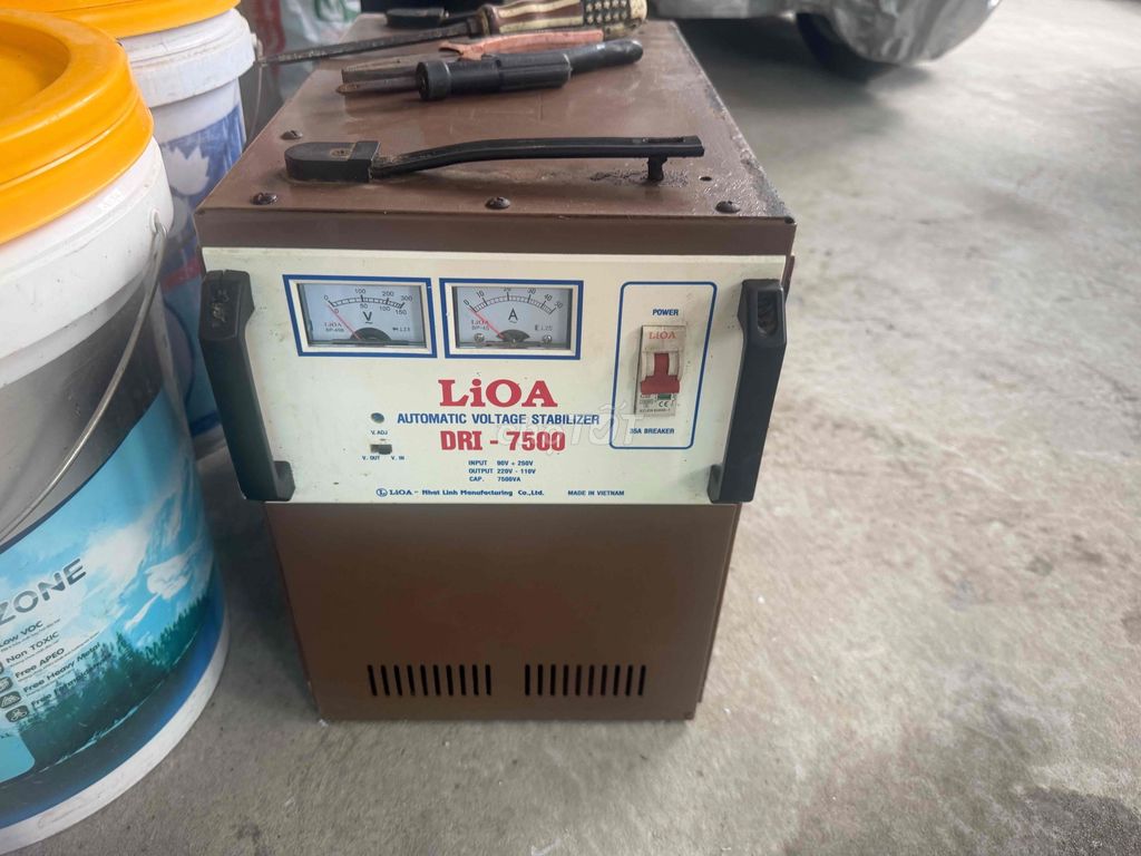 Ổn áp Lioa DRL-7500 7.5 kVA Nâu. Mua bán Đồ chuyên dụng, Giống nuôi trồng tại Huyện Bình Xuyên Vĩnh Phúc được đăng bởi Sáng hình 1