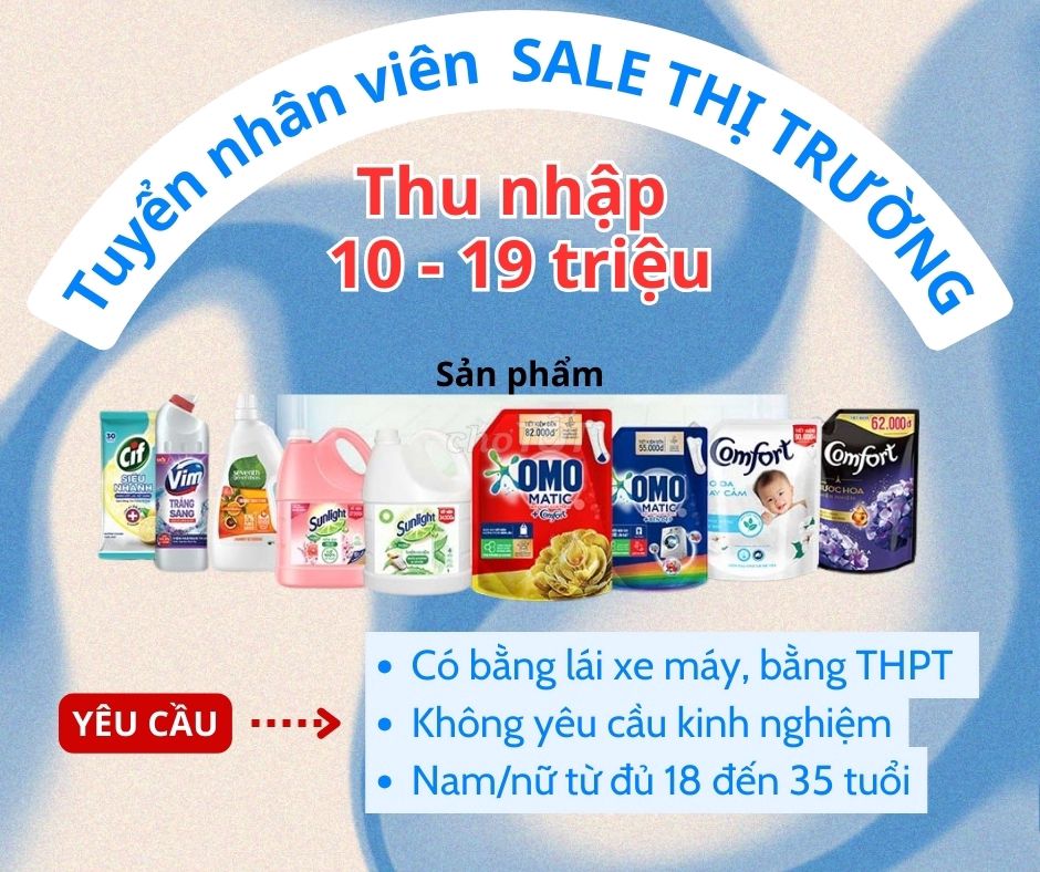 NHÂN VIÊN KINH DOANH THỊ TRƯƠNG_TP BẠC LIÊU