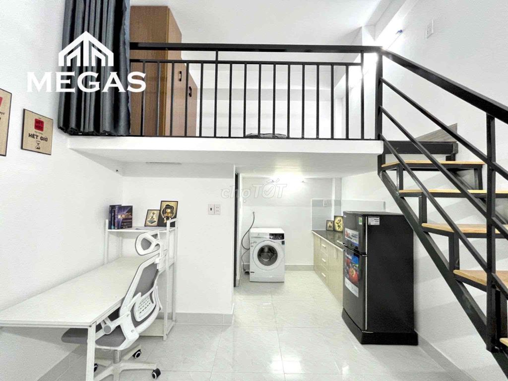 CHO THUÊ PHÒNG DẠNG DUPLEX CỰC XINH, ĐẦY ĐỦ NỘI THẤT