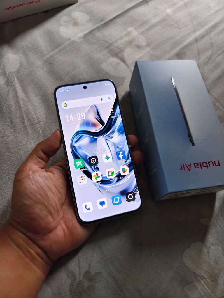 Nubia Air 5G 8GB/256GB Vàng Đã sử dụng. Mua bán Điện thoại tại Quận Nam Từ Liêm Hà Nội được đăng bởi Đình Đình hình 1
