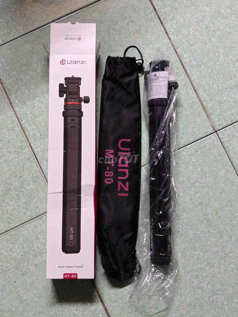 Chân máy ảnh Ulanzi MT-80 Đen Mới. Mua bán Máy ảnh, Máy quay tại Quận Phú Nhuận Tp Hồ Chí Minh được đăng bởi Nguyễn Trường hình 1