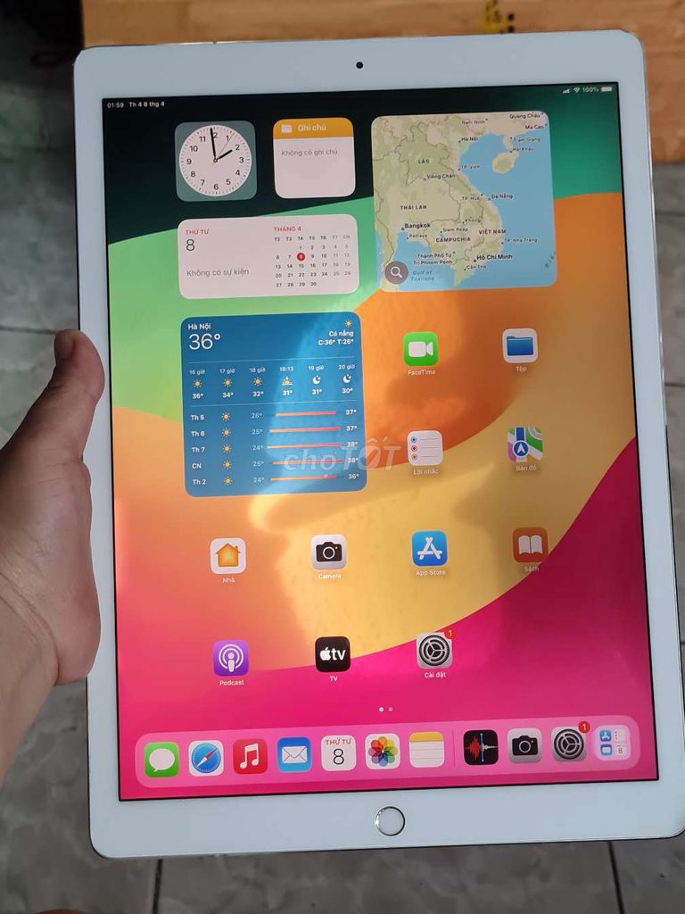 Apple iPad Pro 12.9 inch 256GB Bạc. Mua bán Máy tính bảng tại Quận 12 Tp Hồ Chí Minh được đăng bởi thúy kiều hình 1
