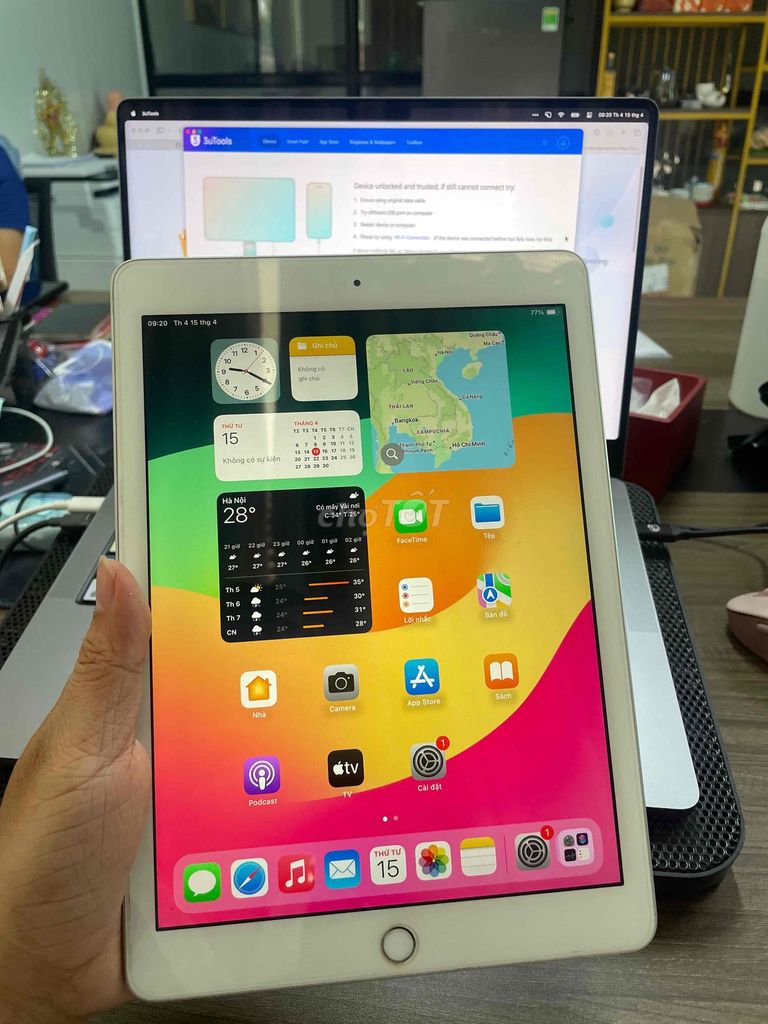 Apple iPad Gen 6 32GB Bạc. Mua bán Máy tính bảng tại Thành phố Phan Rang-Tháp Chàm Ninh Thuận được đăng bởi Võ Công Toàn hình 1