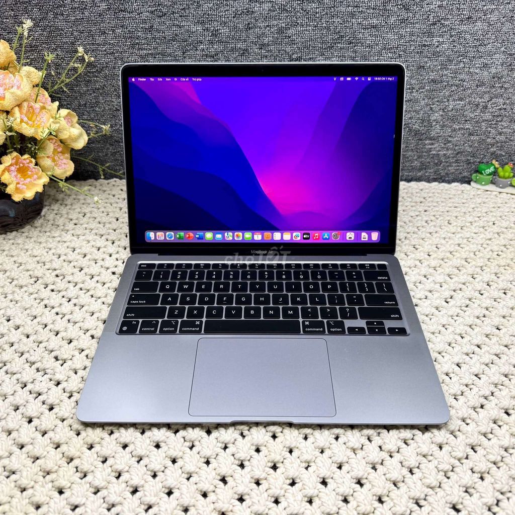 Apple Macbook Air M1 8GB/256GB Xám. Mua bán Laptop tại Thành phố Huế Thừa Thiên Huế được đăng bởi LÊ NGUYỄN LAPTOP LAPTOPHUE COM VN hình 1